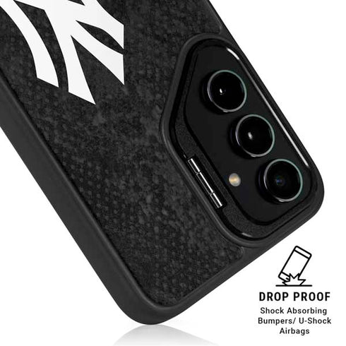 MLB New York Yankees Dark Wash Galaxy S24 FE Kickstand Case